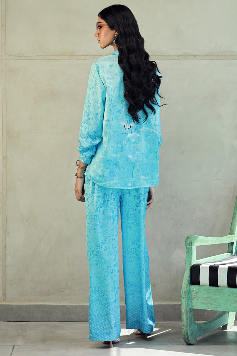 Wardha Saleem | Luxury Pret Fusion Wear | SKYE (2PC) - House Of Anaya