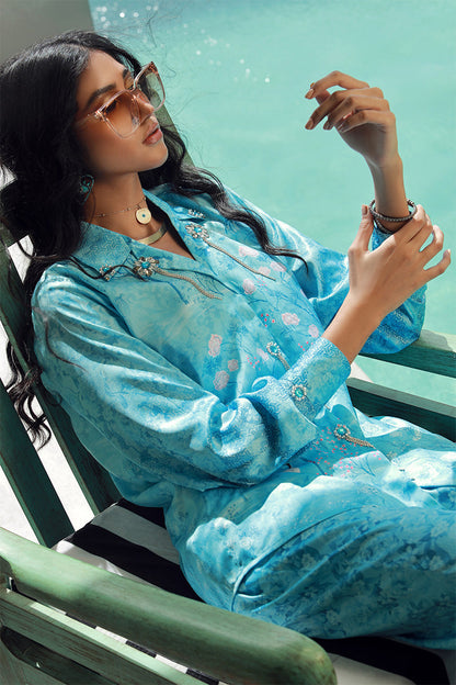 Wardha Saleem | Luxury Pret Fusion Wear | SKYE (2PC) - House Of Anaya