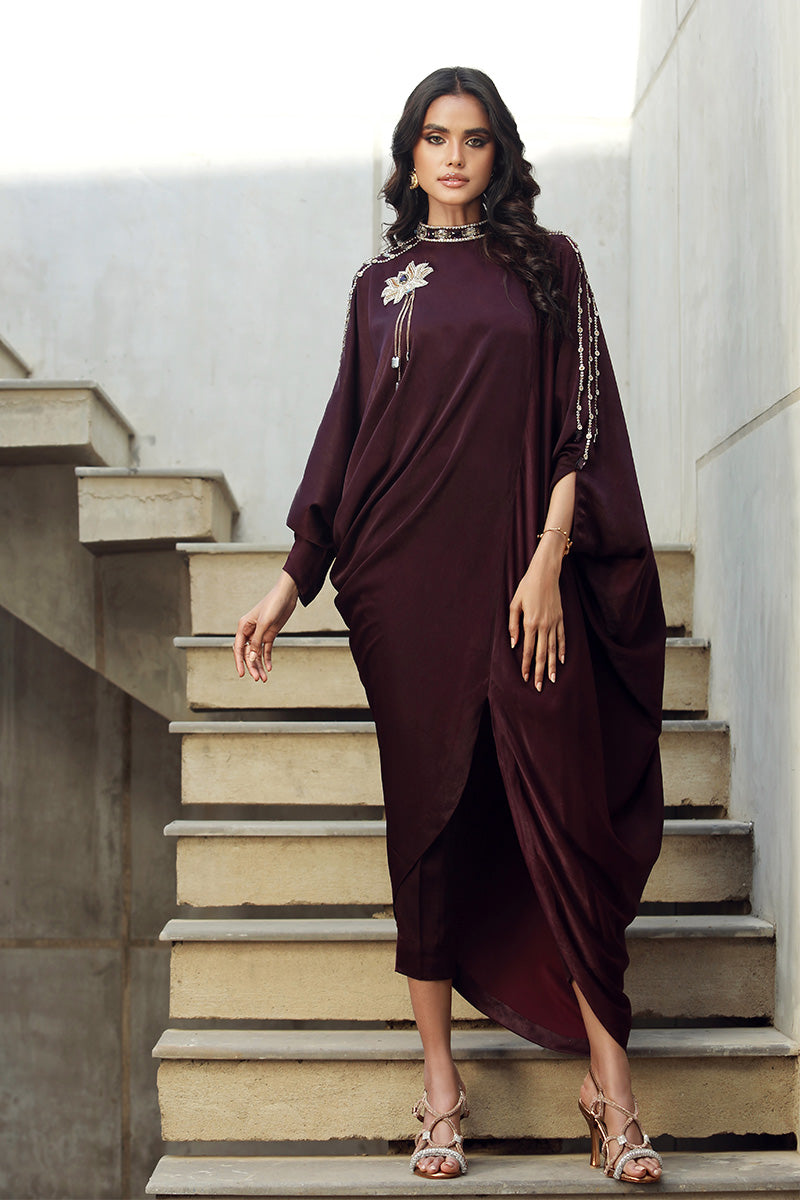 Wardha Saleem | Luxury Pret Fusion Wear | KHLOE (2PC) - House Of Anaya