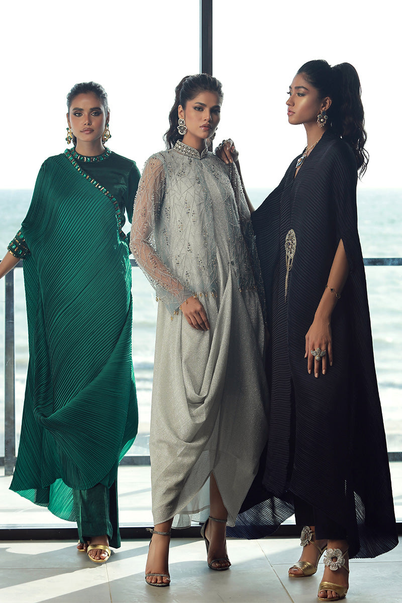 Wardha Saleem | Luxury Pret Fusion Wear | PEARL (2PC) - House Of Anaya