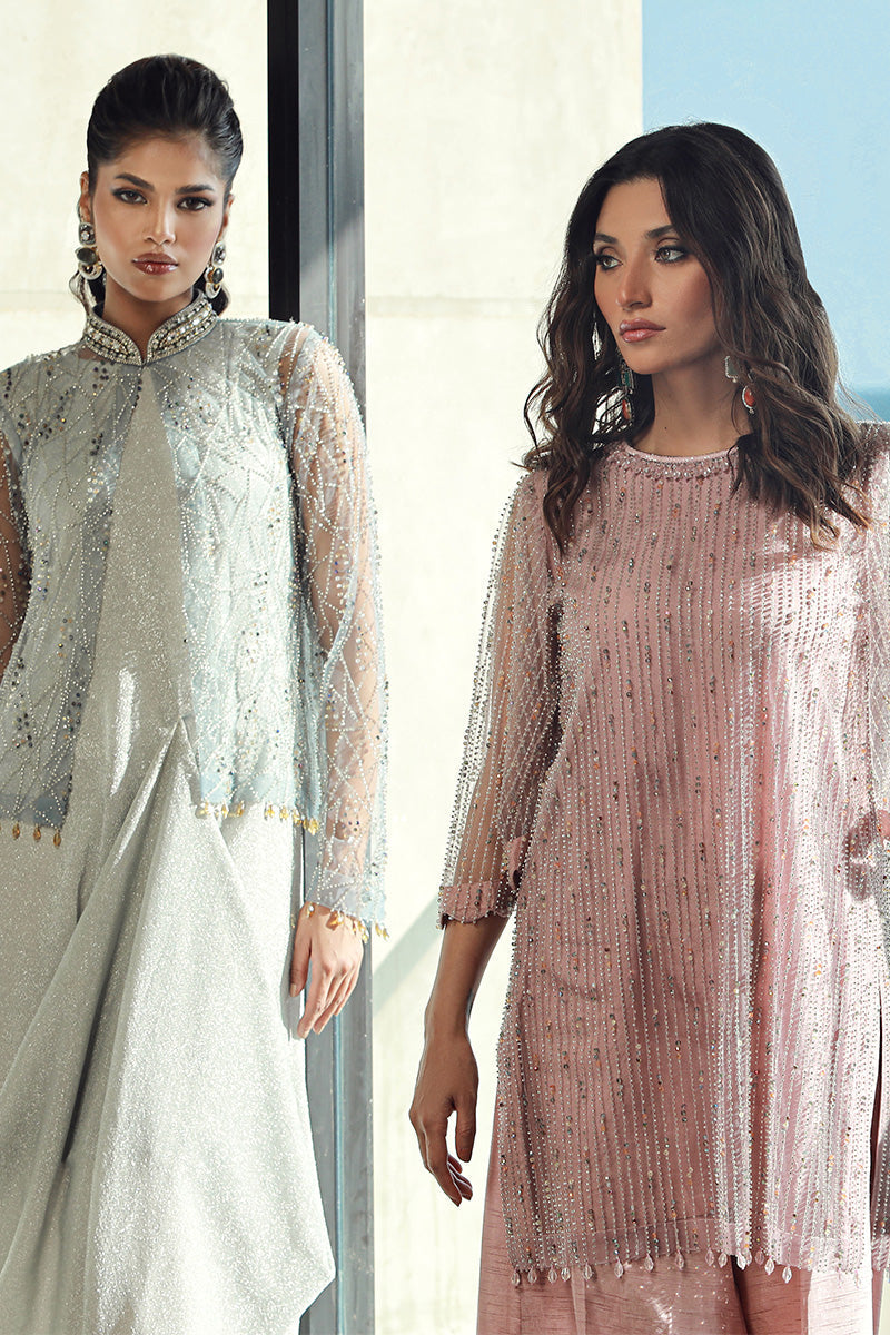 Wardha Saleem | Luxury Pret Fusion Wear | AVA (2PC) - House Of Anaya