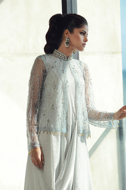 Wardha Saleem | Luxury Pret Fusion Wear | PEARL (2PC) - House Of Anaya