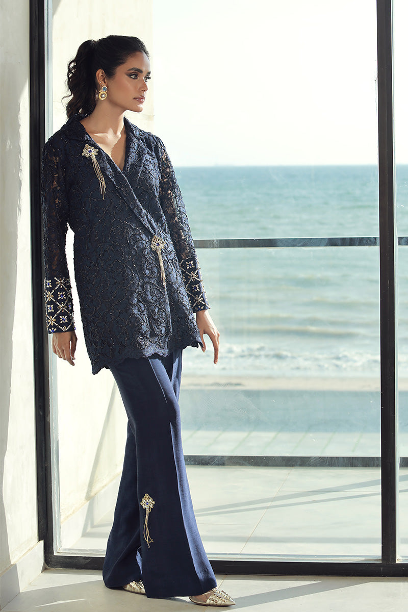 Wardha Saleem | Luxury Pret Fusion Wear | RENNE (2PC) - House Of Anaya