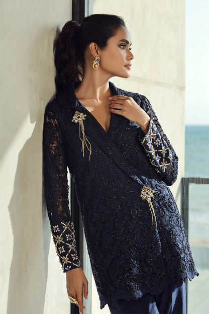 Wardha Saleem | Luxury Pret Fusion Wear | RENNE (2PC) - House Of Anaya
