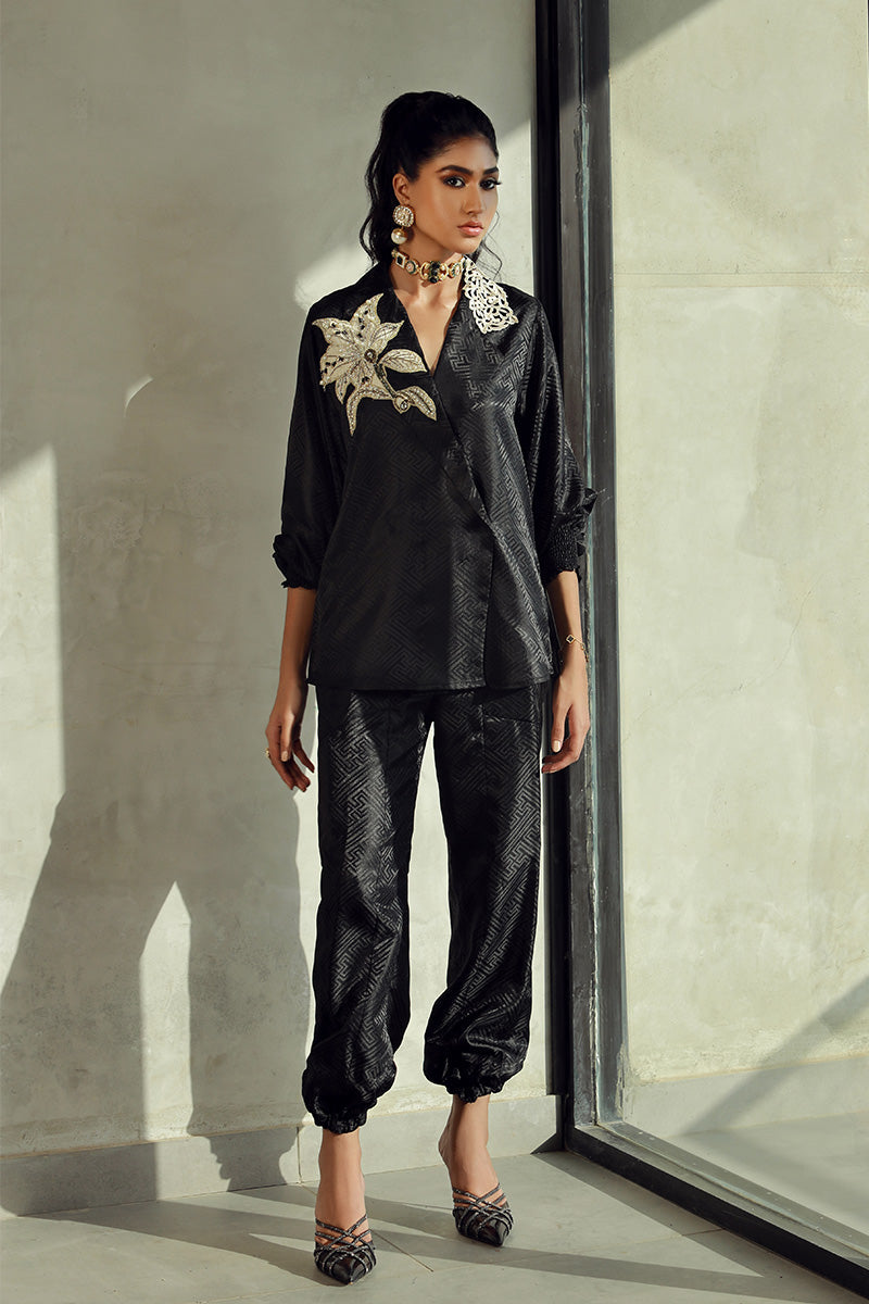 Wardha Saleem | Luxury Pret Fusion Wear | KIERA (2PC) - House Of Anaya