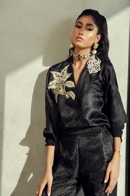 Wardha Saleem | Luxury Pret Fusion Wear | KIERA (2PC) - House Of Anaya