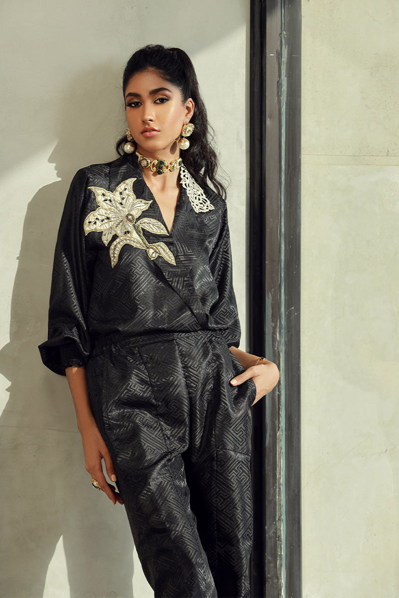 Wardha Saleem | Luxury Pret Fusion Wear | KIERA (2PC) - House Of Anaya