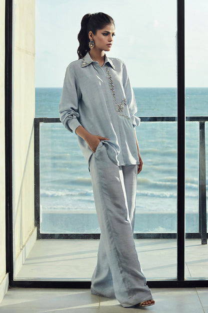 Wardha Saleem | Luxury Pret Fusion Wear | ELLA (2PC) - House Of Anaya