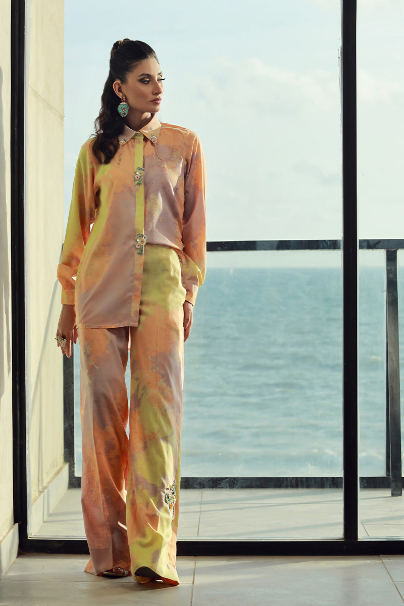 Wardha Saleem | Luxury Pret Fusion Wear | NOEL (2PC) - House Of Anaya