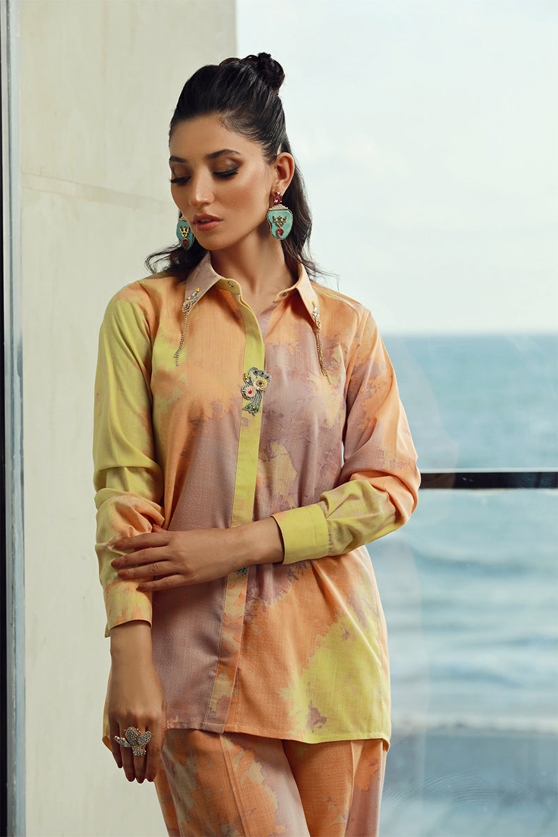 Wardha Saleem | Luxury Pret Fusion Wear | NOEL (2PC) - House Of Anaya