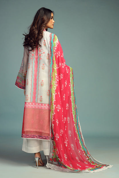 Wardha Saleem | Luxury Pret Traditional Wear | GUL BAHAAR SHIRT WITH DUPATTA (2 PC) - House Of Anaya