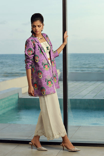 Wardha Saleem | Luxury Pret Fusion Wear | IVAN - House Of Anaya