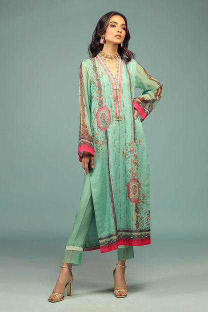 Wardha Saleem | Luxury Pret Traditional Wear | CHANDNI SHIRT WITH DUPATTA ( 2 PC) - House Of Anaya