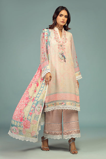 Wardha Saleem | Luxury Pret Traditional Wear | KOEL SHIRT WITH DUPATTA ( 2 PC) - House Of Anaya