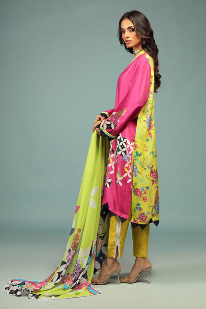 Wardha Saleem | Luxury Pret Traditional Wear | SHIKARGAH SHIRT WITH DUPATTA ( 2 PC) - House Of Anaya