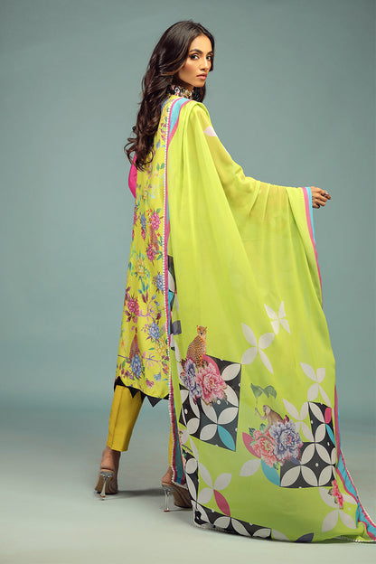 Wardha Saleem | Luxury Pret Traditional Wear | SHIKARGAH SHIRT WITH DUPATTA ( 2 PC) - House Of Anaya