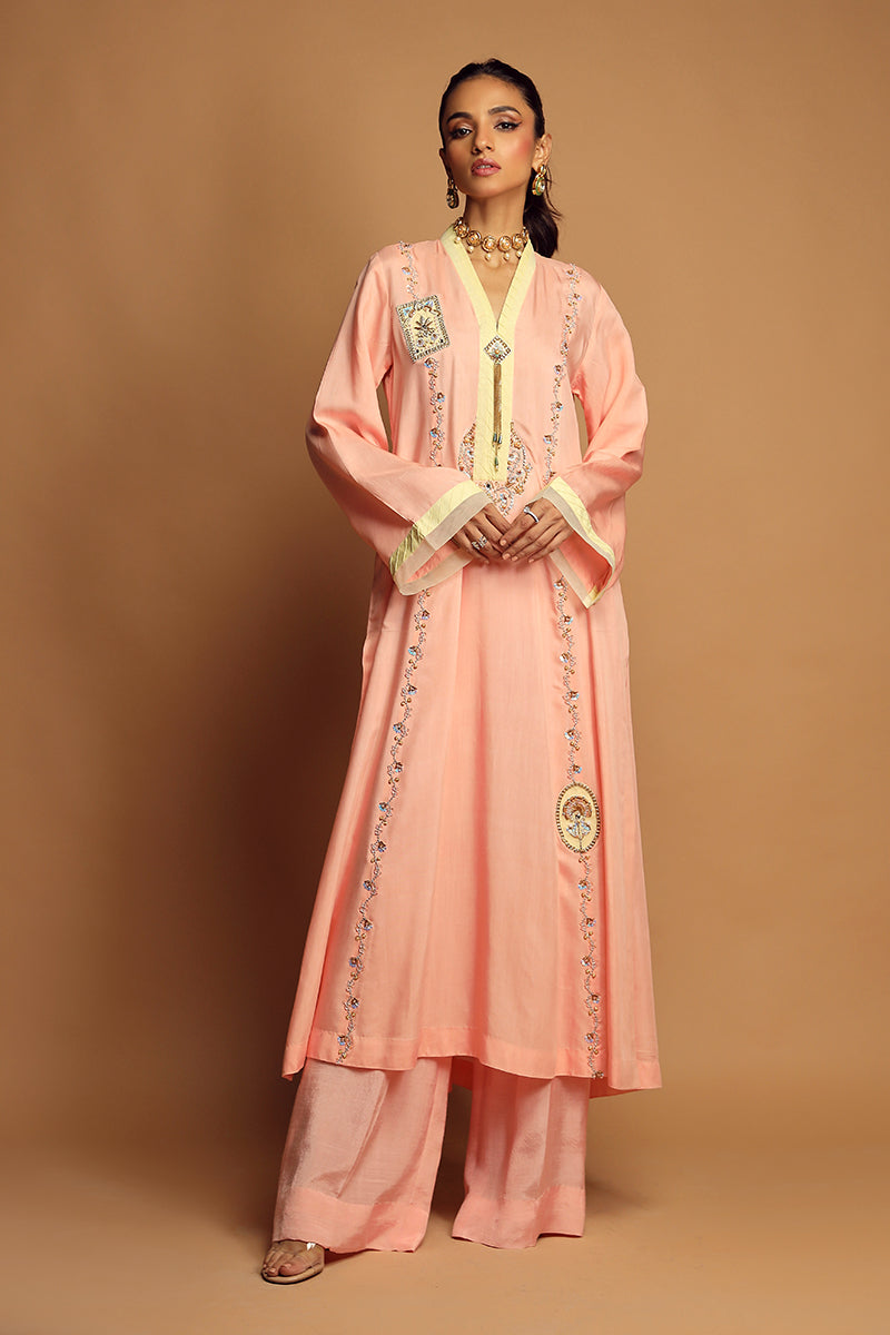 Wardha Saleem | Luxury Pret Traditional Wear | ALLURE (2PC) - House Of Anaya