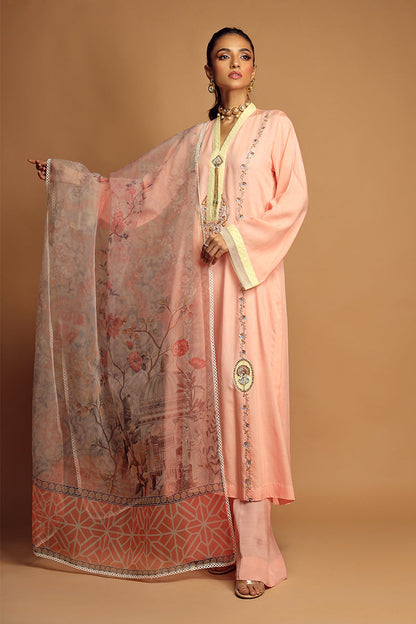 Wardha Saleem | Luxury Pret Traditional Wear | ALLURE (2PC) - House Of Anaya