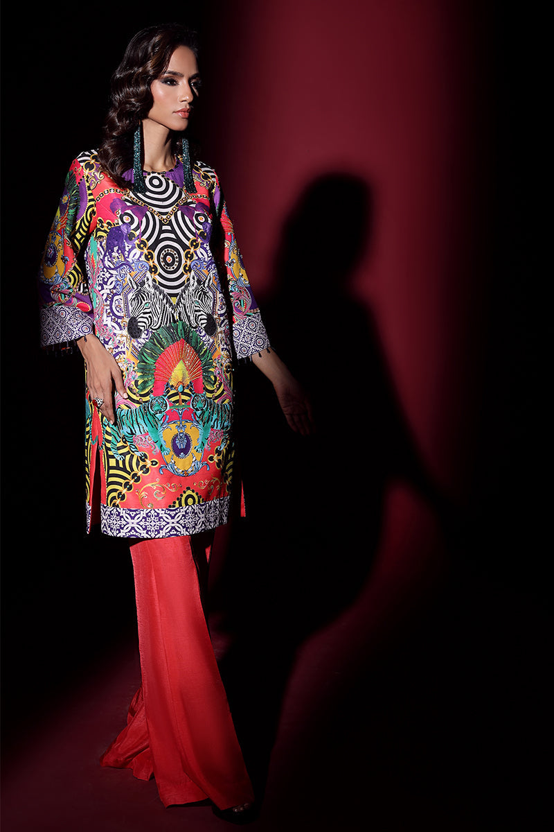 Wardha Saleem | Luxury Pret Fusion Wear | EXOTICA (2PC) - House Of Anaya