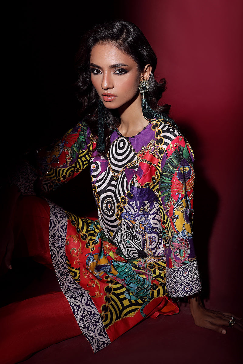 Wardha Saleem | Luxury Pret Fusion Wear | EXOTICA (2PC) - House Of Anaya