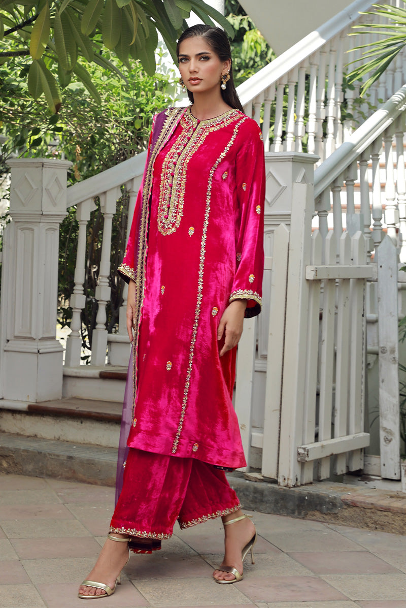 Sana Abbas | Velvet Formals | RUBY - House Of Anaya