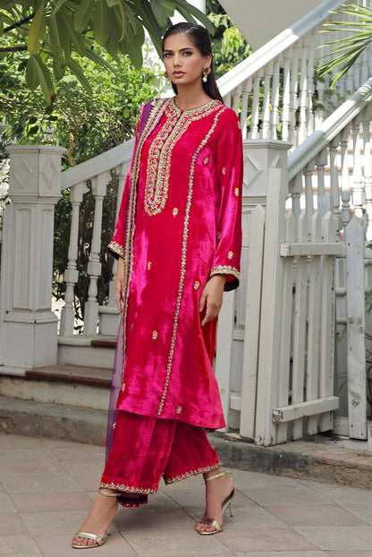 Sana Abbas | Velvet Formals | RUBY - House Of Anaya