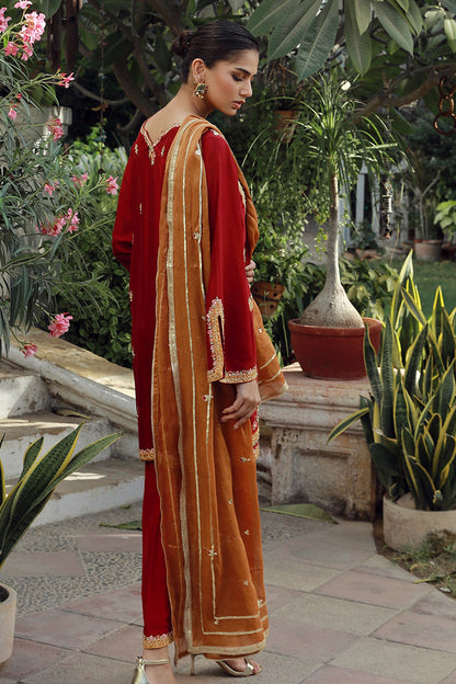 Sana Abbas | Velvet Formals | TOPAZ - House Of Anaya