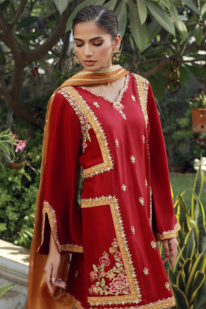 Sana Abbas | Velvet Formals | TOPAZ - House Of Anaya