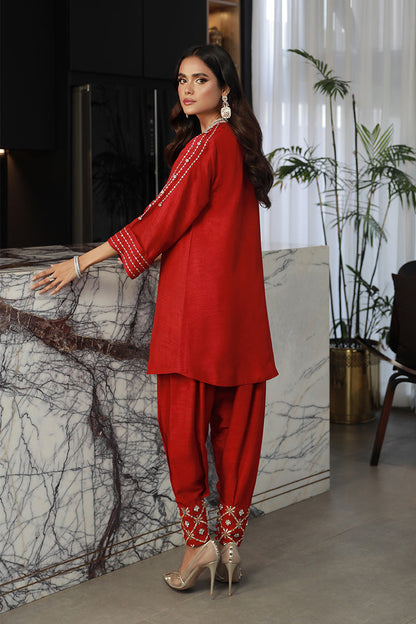 Wardha Saleem | Luxury Pret Traditional Wear | ZIAA (2PC) - House Of Anaya