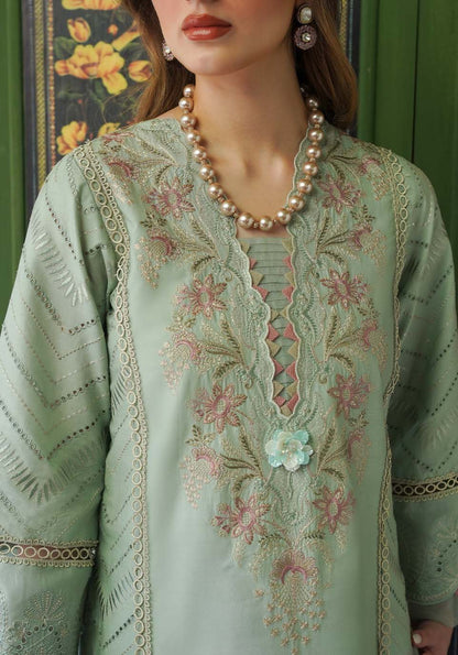 Zarqash | Tresor Luxury Lawn 24 | ZQT 009 GISELLE - House Of Anaya