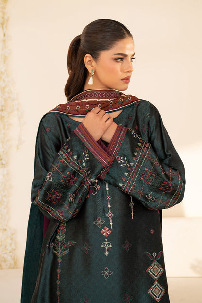 Iznik | Festive Formal | UE-435 Embroidered Pure silk