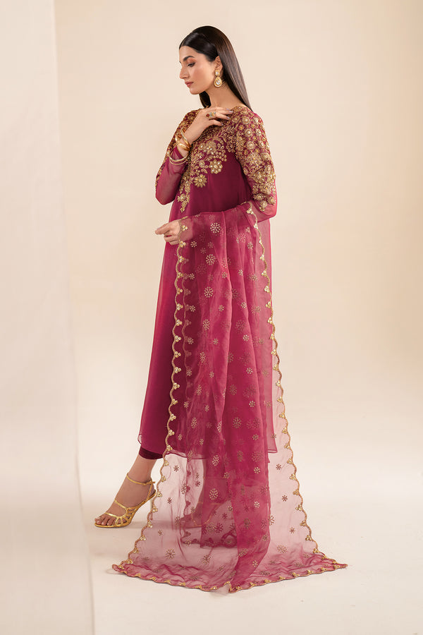 Baroque | Luxury Pret 24 | CHIFFON PR-916 - House Of Anaya