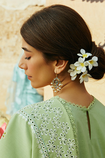 Cross Stitch | Premium Lawn 24 | GARDEN GRACE - House Of Anaya