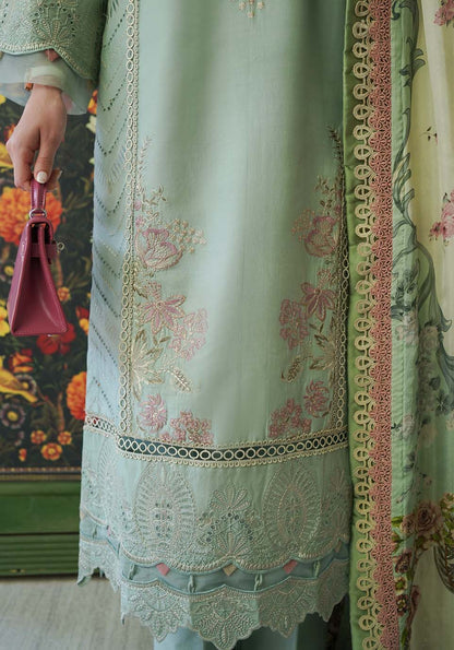 Zarqash | Tresor Luxury Lawn 24 | ZQT 009 GISELLE - House Of Anaya