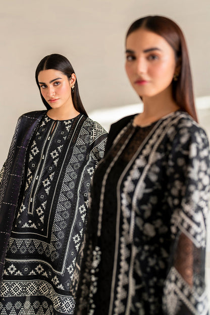 Baroque | Luxury Pret 24 | LAWN UF-672 - House Of Anaya
