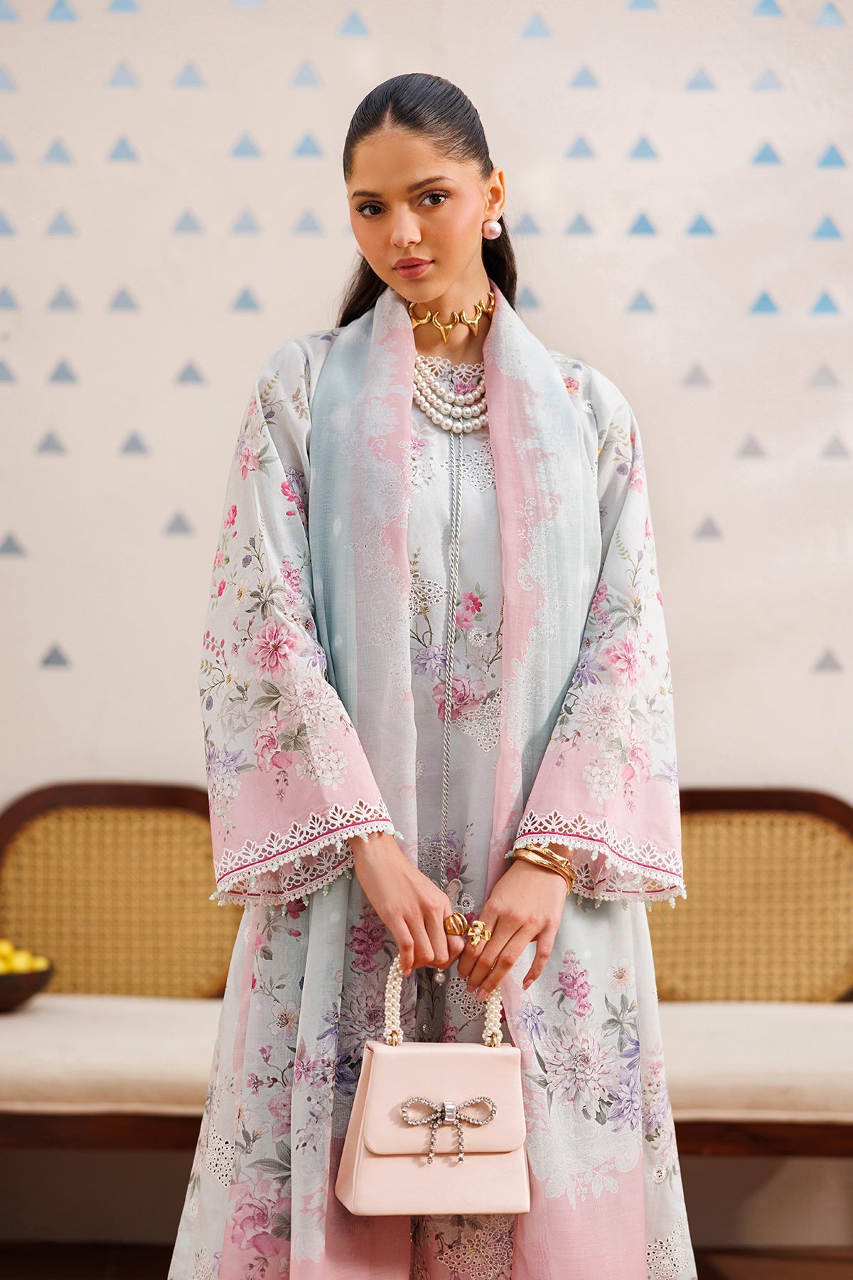 Baroque | Embroidered Lawn | SF-4394