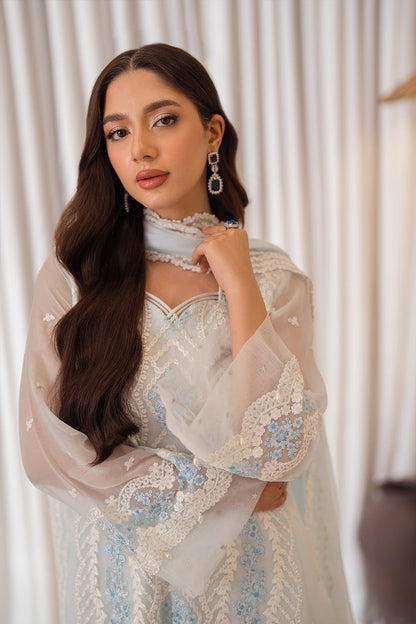 Azure | Ensembles Embroidered Formals | Ocean Whisper - House Of Anaya
