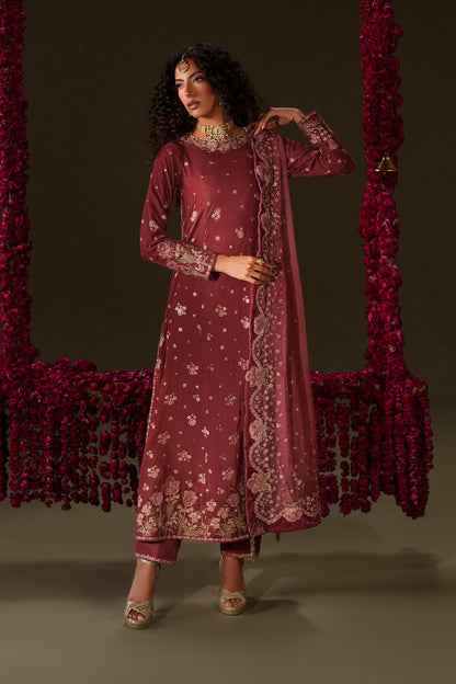 Iznik | Velvet 25 | IV-75 Embroidered Velvet