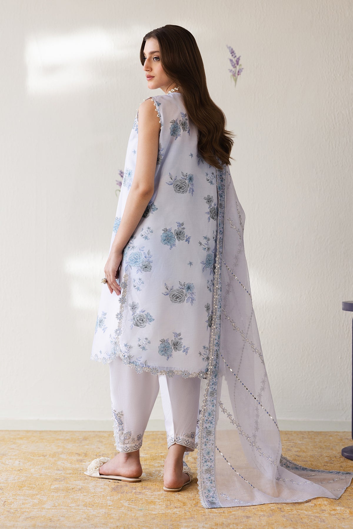 Baroque | Embroidered Lawn | SF-4424