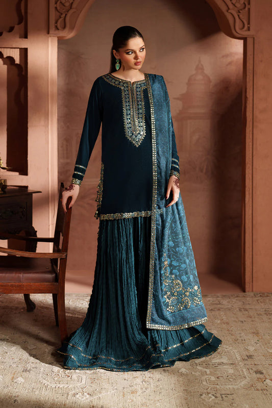 IZNIK | Raagni Velvet Formals | IV-64 Embroidered Velvet