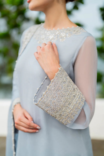 Iznik | Chinon Chiffon | CC-70 Embroidered Chiffon