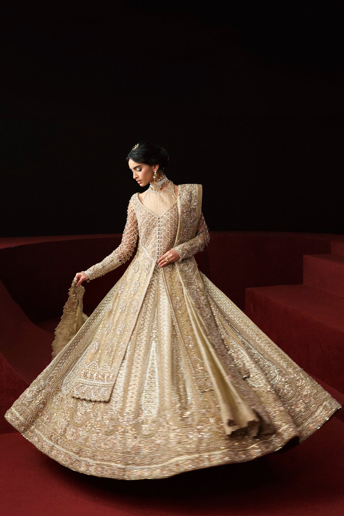 Akbar Aslam | Serena Bridal Edit 26 | Pariza - 5048