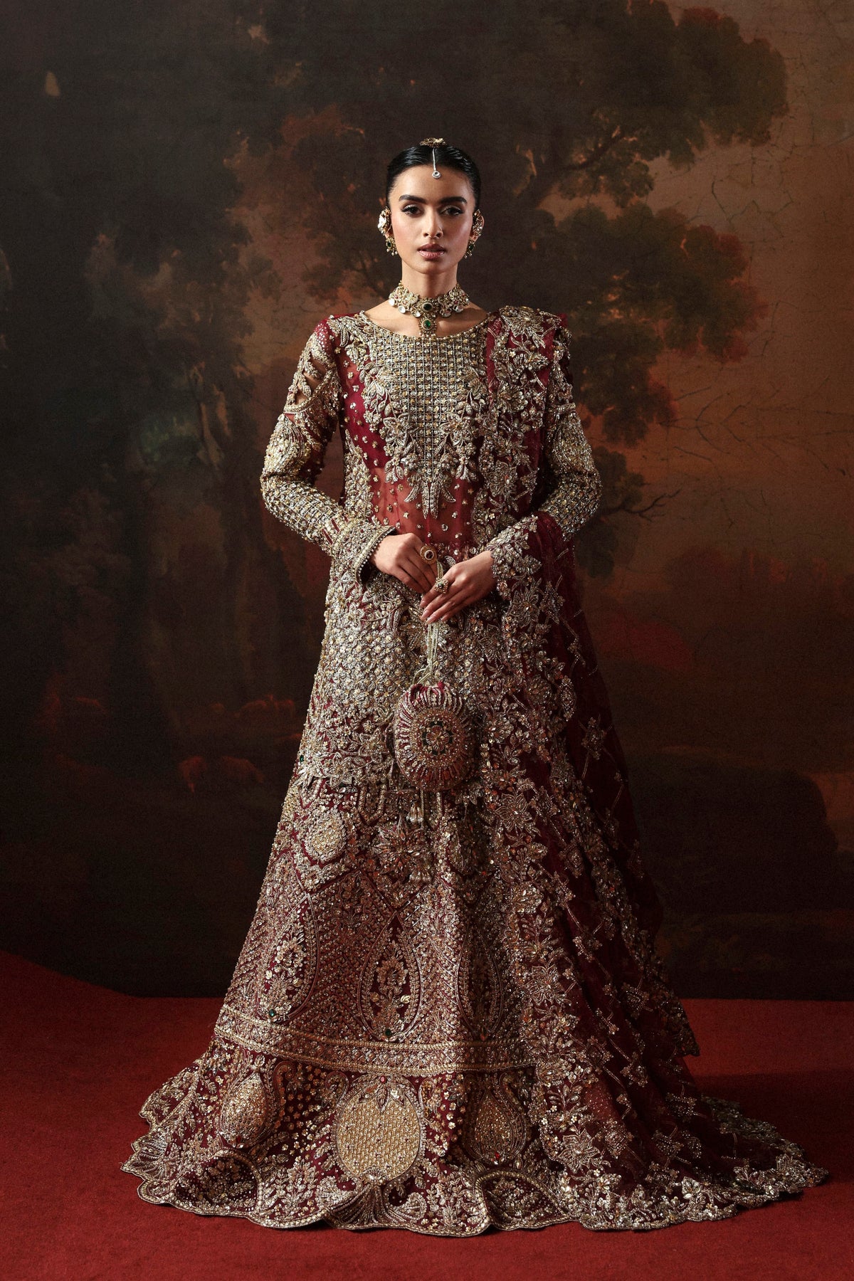 Akbar Aslam | Serena Bridal Edit 26 | Zarielle - 5047