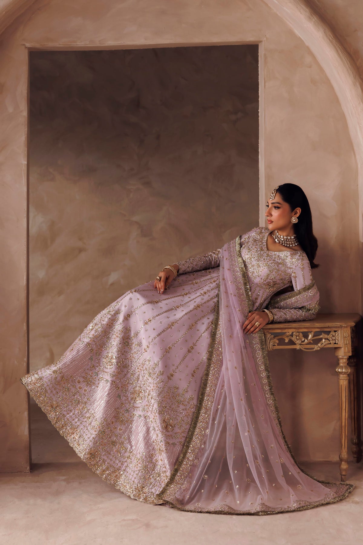 Akbar Aslam | Riwayaat Bridal Edit '26 | Parei - 5054