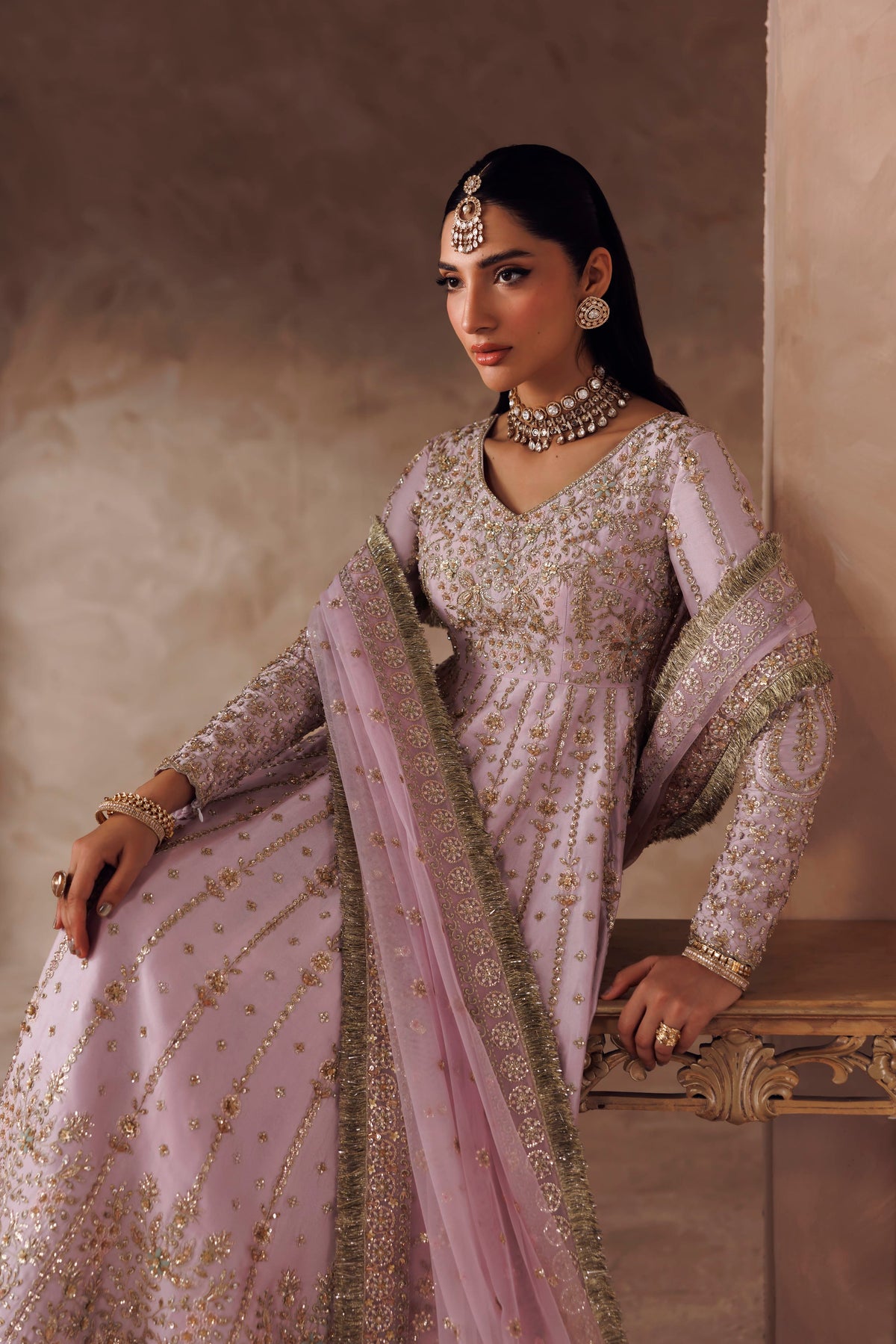 Akbar Aslam | Riwayaat Bridal Edit '26 | Parei - 5054