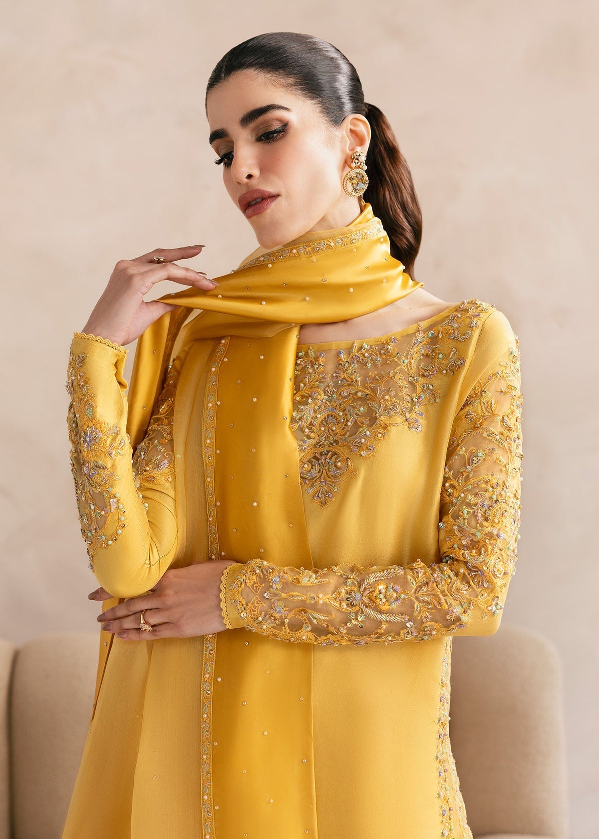 Kanwal Malik | Miray Luxury Pret |Saesha