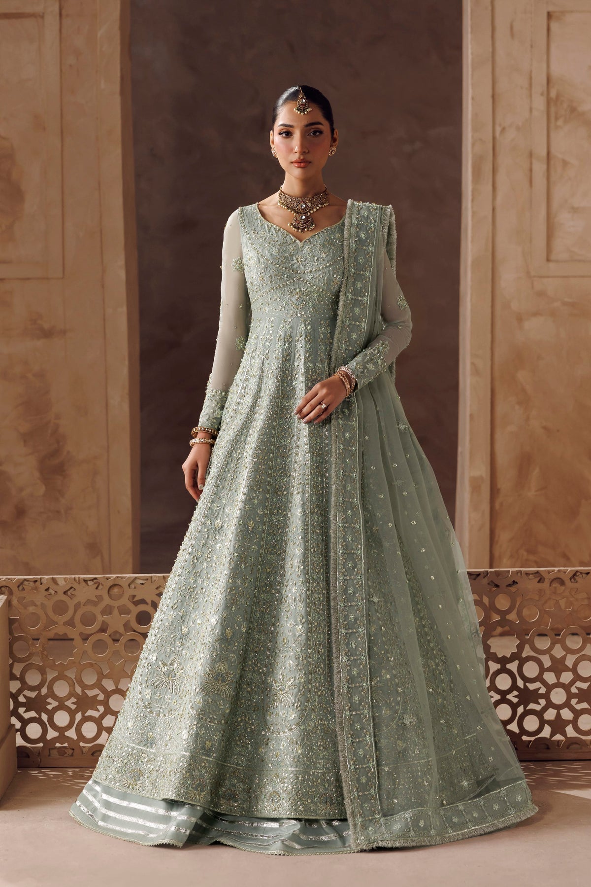 Akbar Aslam | Riwayaat Bridal Edit '26 | Noorain - 5057