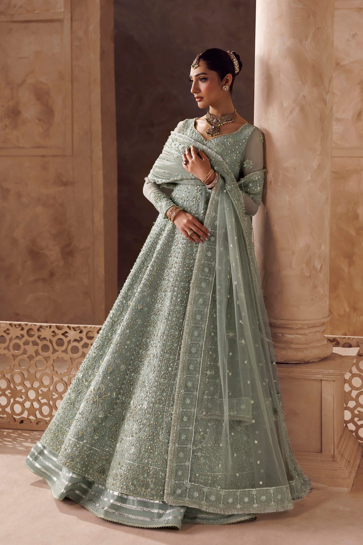 Akbar Aslam | Riwayaat Bridal Edit '26 | Noorain - 5057