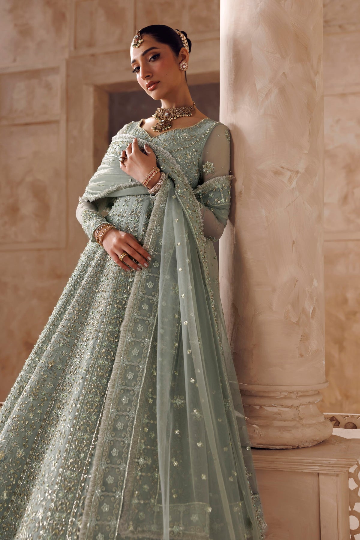 Akbar Aslam | Riwayaat Bridal Edit '26 | Noorain - 5057