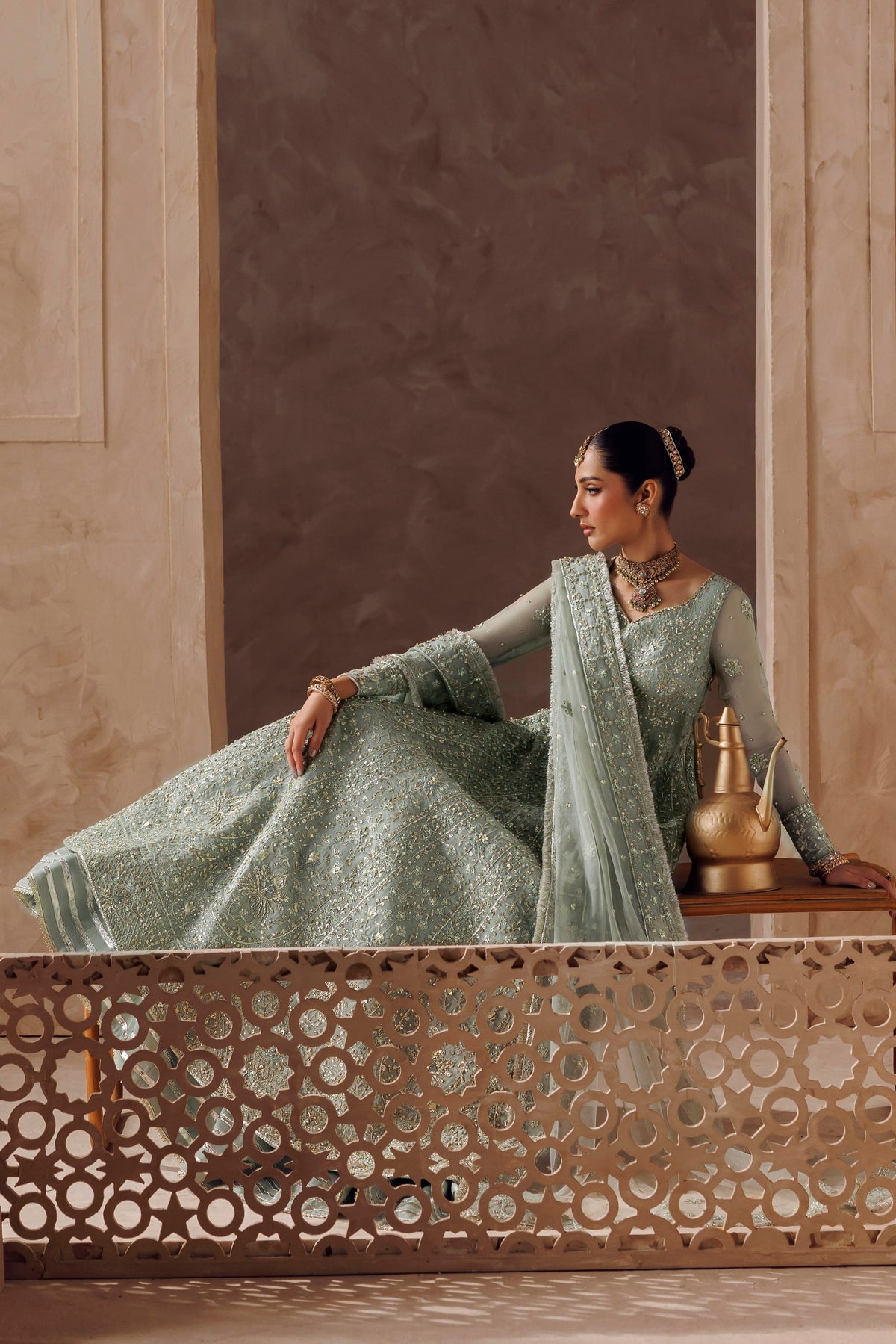 Akbar Aslam | Riwayaat Bridal Edit '26 | Noorain - 5057